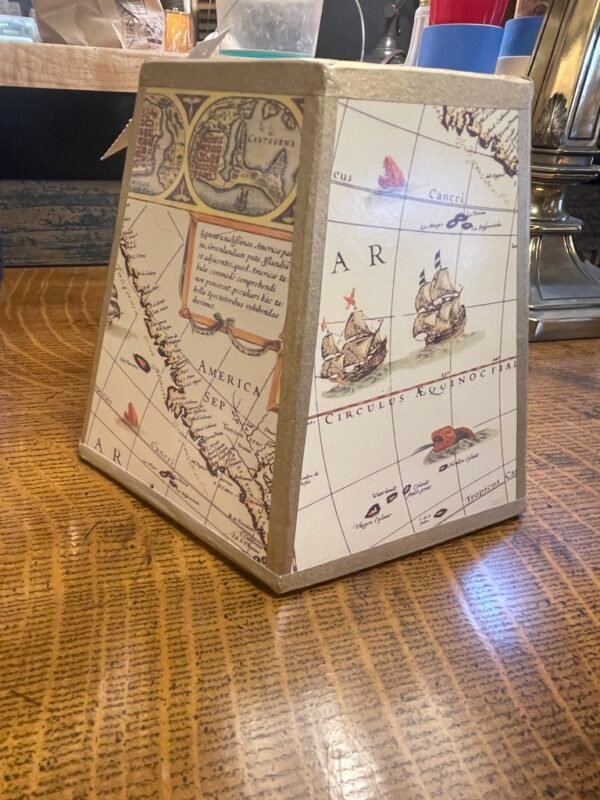 Old World Map Explorer Shade