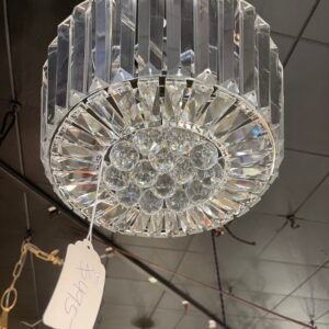 Modern Crystal Flush Mount Ceiling Light