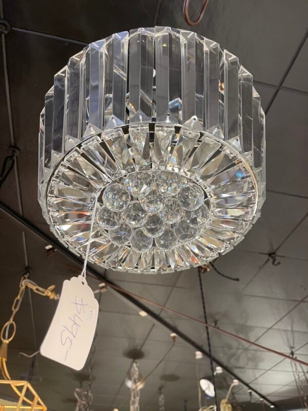 Modern Crystal Flush Mount Ceiling Light