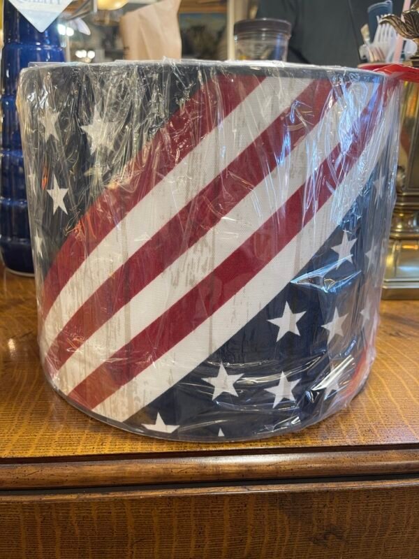 Patriotic Flag Drum Shade