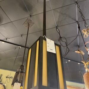 Mission Style Hanging Pendant Light