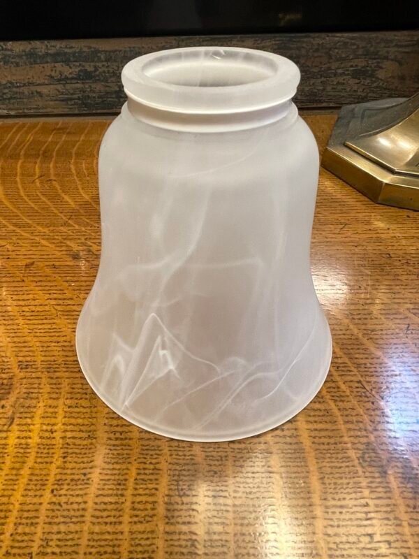 Swirled Frosted Glass Shade