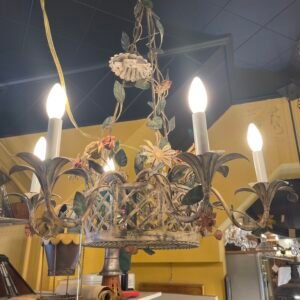 Cottage Bloom Vintage Chandelier