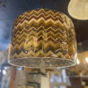 Two-Way Chandelier with Drum Shade
