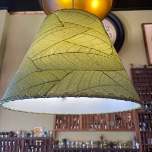 Tropical Leaf Patchwork Pendant Shade