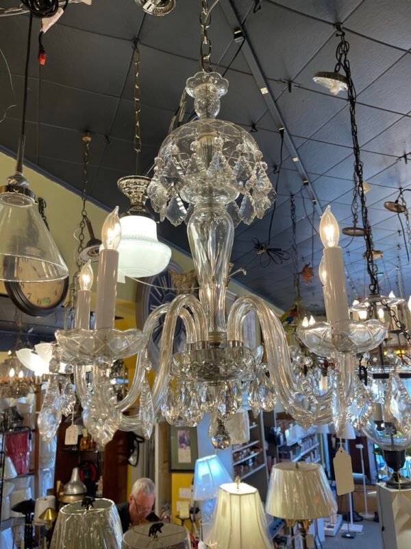 Traditional Cut Crystal Chandelier – 5-Light