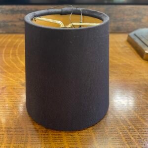 Matte Black Cylinder Mini Shade