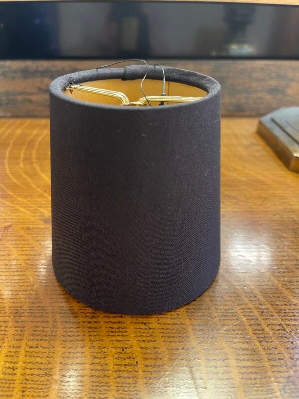 Matte Black Cylinder Mini Shade
