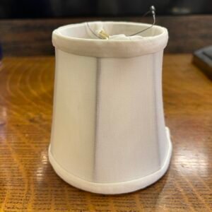 Classic White Linen Mini Shade