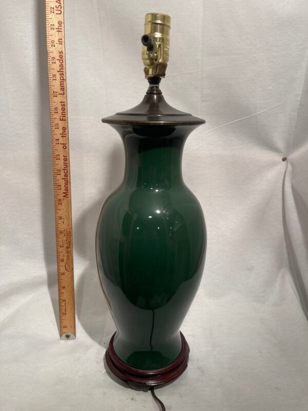 Dark Green Vase Lamp (2/2)