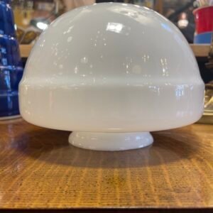 White Opal Schoolhouse Glass Shade