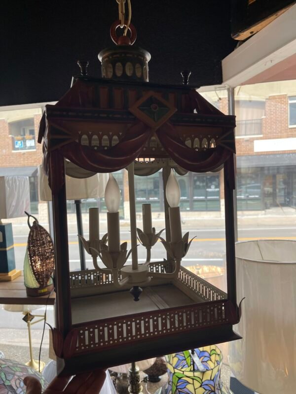 victorian chandelier with candelabra sockets