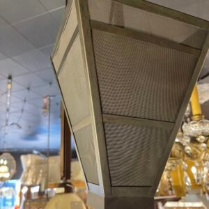 Contemporary Tapered Metal Lantern Pendant Light