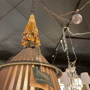 Frederick Cooper Pleated Fabric Pendant Lamp