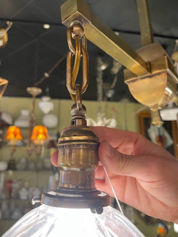 Vintage “UNIVERSAL” marked brass socket