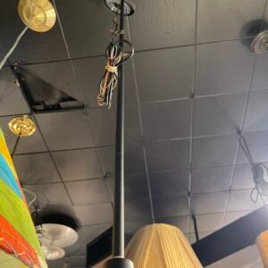 Matte Black Industrial Barn Pendant