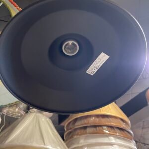 Matte Black Industrial Barn Pendant