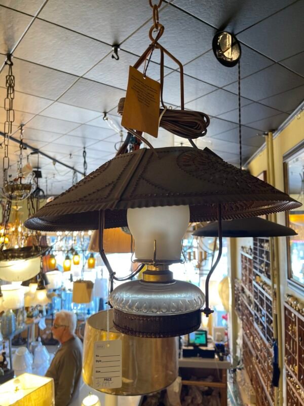 vintage oil lamp light