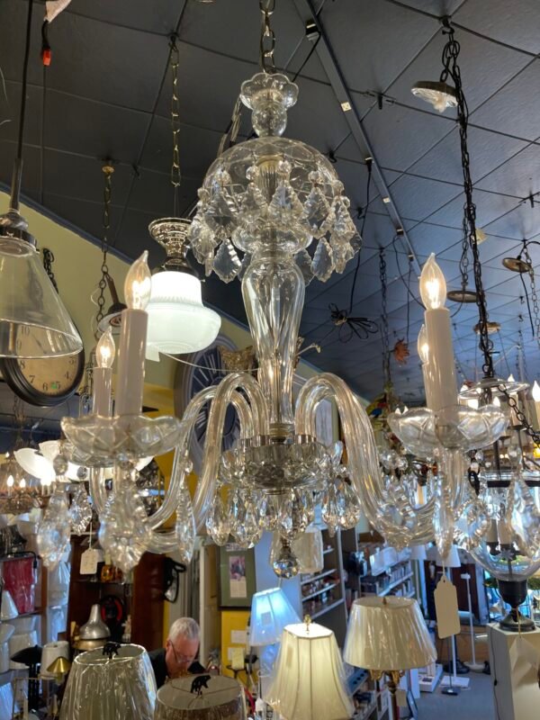 art glass hanging light