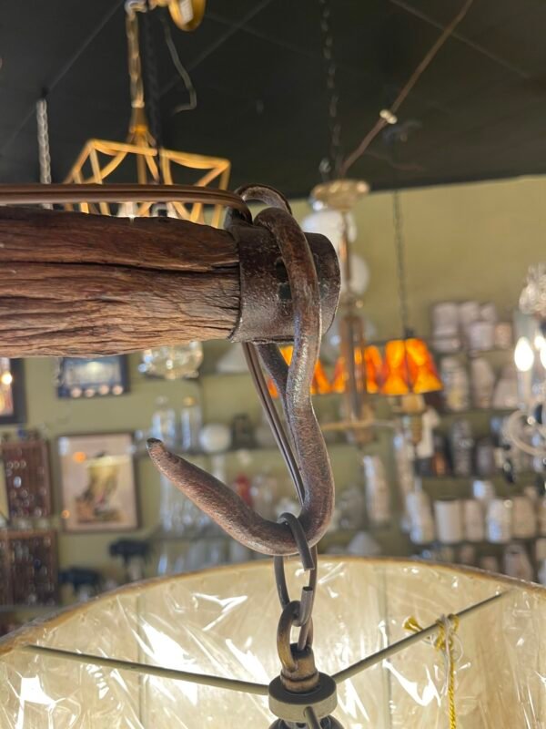Farmhouse twin shade hanging light