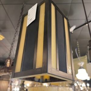 Mission Style Hanging Pendant Light