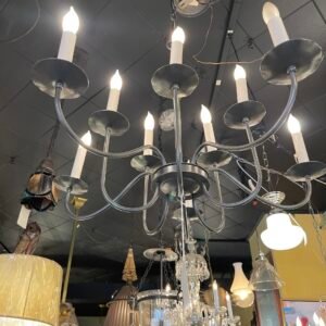 Wrought Iron Candelabra Chandelier