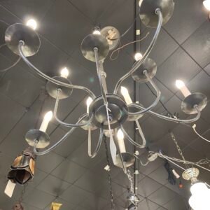 Wrought Iron Candelabra Chandelier
