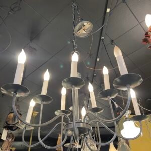Wrought Iron Candelabra Chandelier