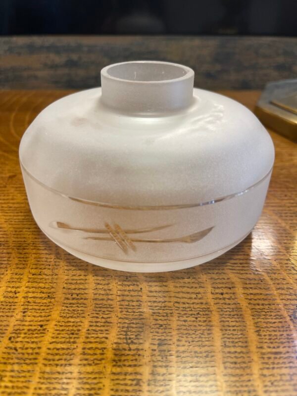 Etched Frosted Glass Shade