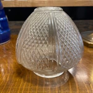 Pressed Glass Diamond Pattern Shade