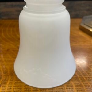 Frosted Bell-Shaped Glass Shade