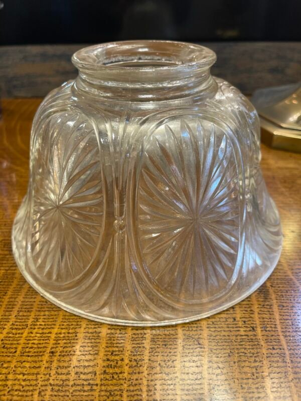 Pressed Glass Starburst Shade
