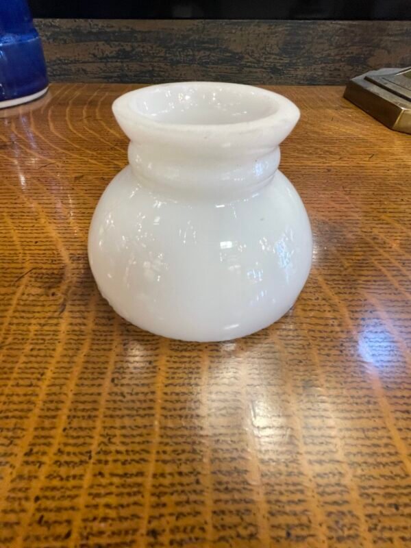 White Opal Glass Bell Shade