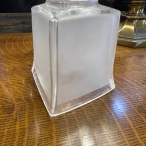 Frosted Square Column Glass Shade