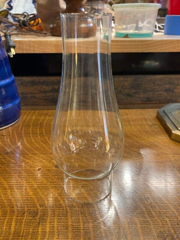 Clear Glass Bell-Shape Hurricane Chimney