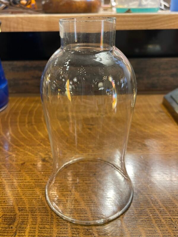 Clear Globe-Top Glass Chimney Shade