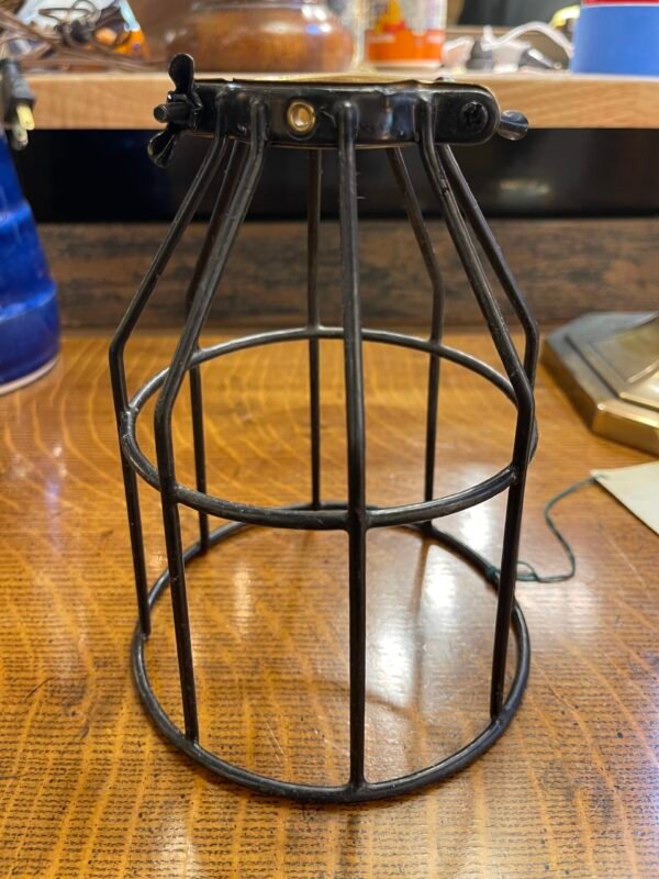 Black Industrial Cage Shade