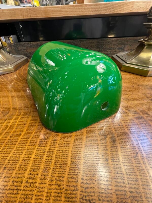 Bright Green Bankers Lamp Shade – Straight Cut