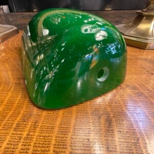 Classic Emerald Green Bankers Lamp Shade – Thick Rounded Style