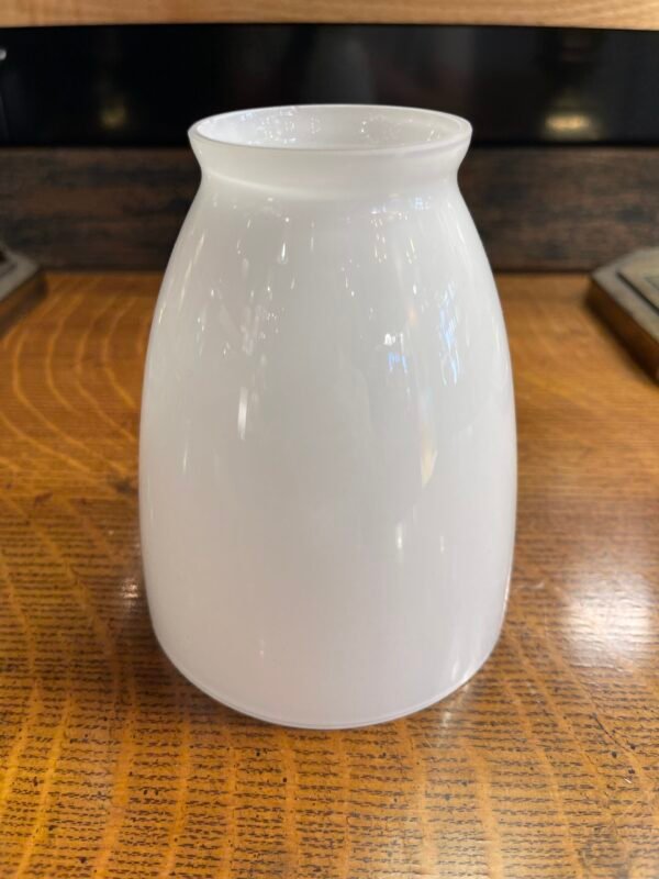 White Opal Glass Tulip Shade – Contemporary Classic